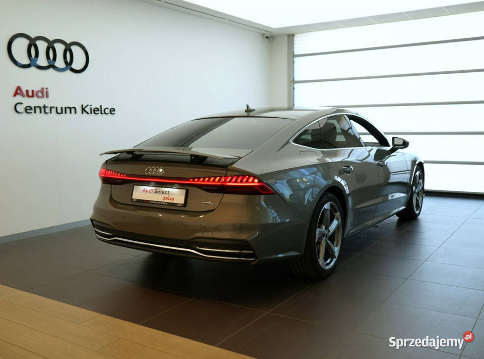 Audi A7 Sportback 40TDI Quattro Sline Virtual elektrochrom. lusterka boczne Samochody osobowe Kielce