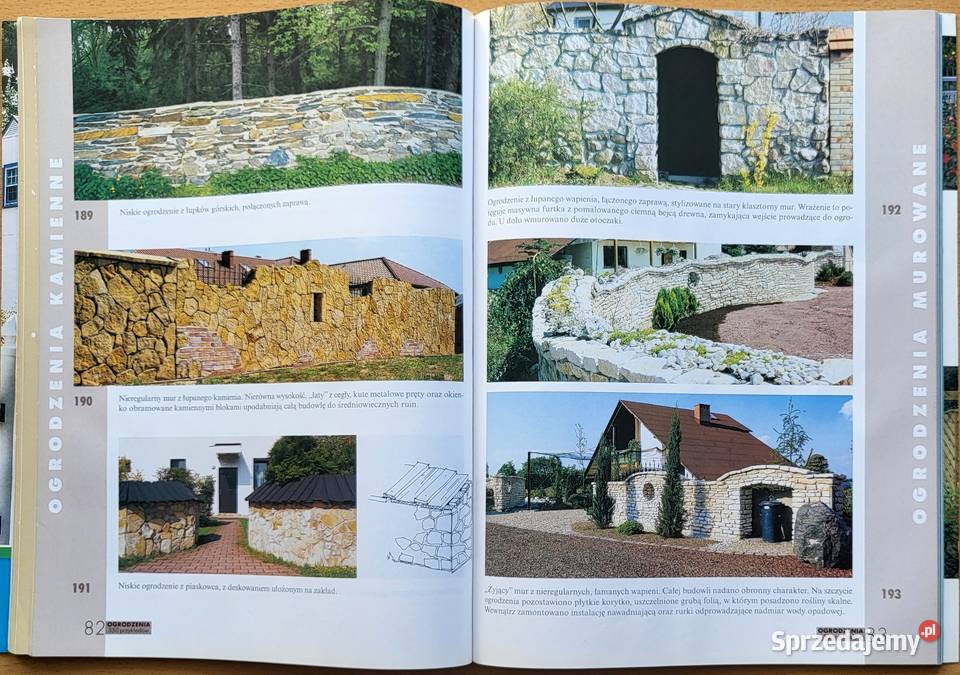 Katalog Ogrodzenia z drewna kamienia metalu Włodawa