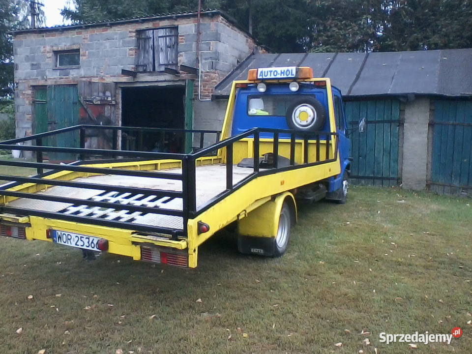 Mercedes 409 auto laweta 84 kupiony w Polsce Sochaczew