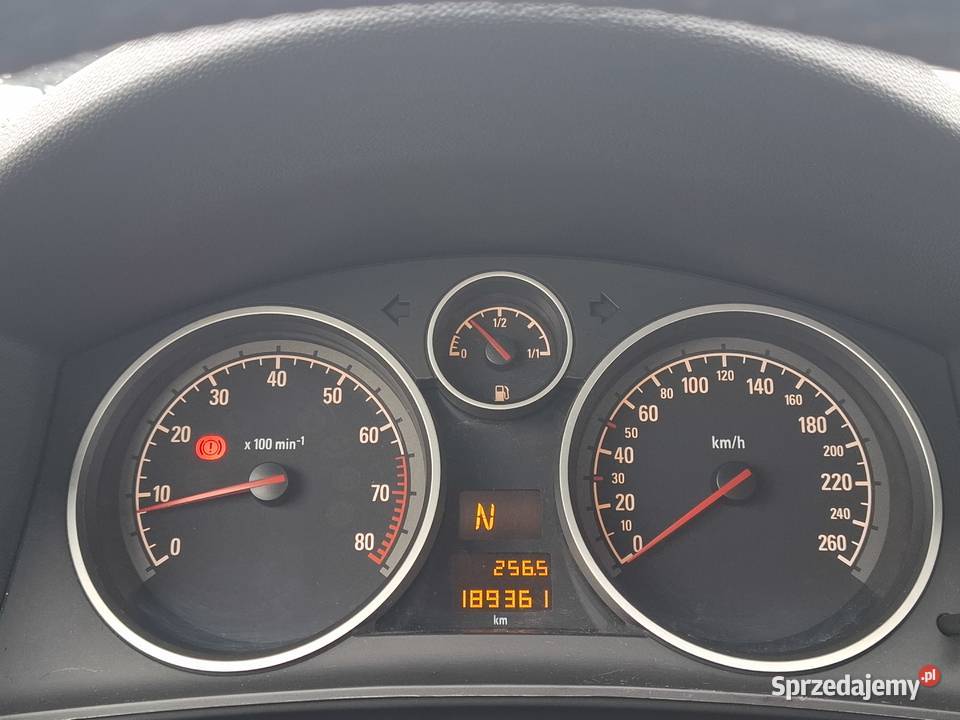 Opel Astra 16 benzyna 2008r automat czujnik zmierzchu
