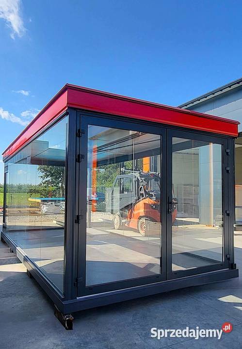 Kontener pawilon ekspozycyjny przeszklony mazowieckie Grójec