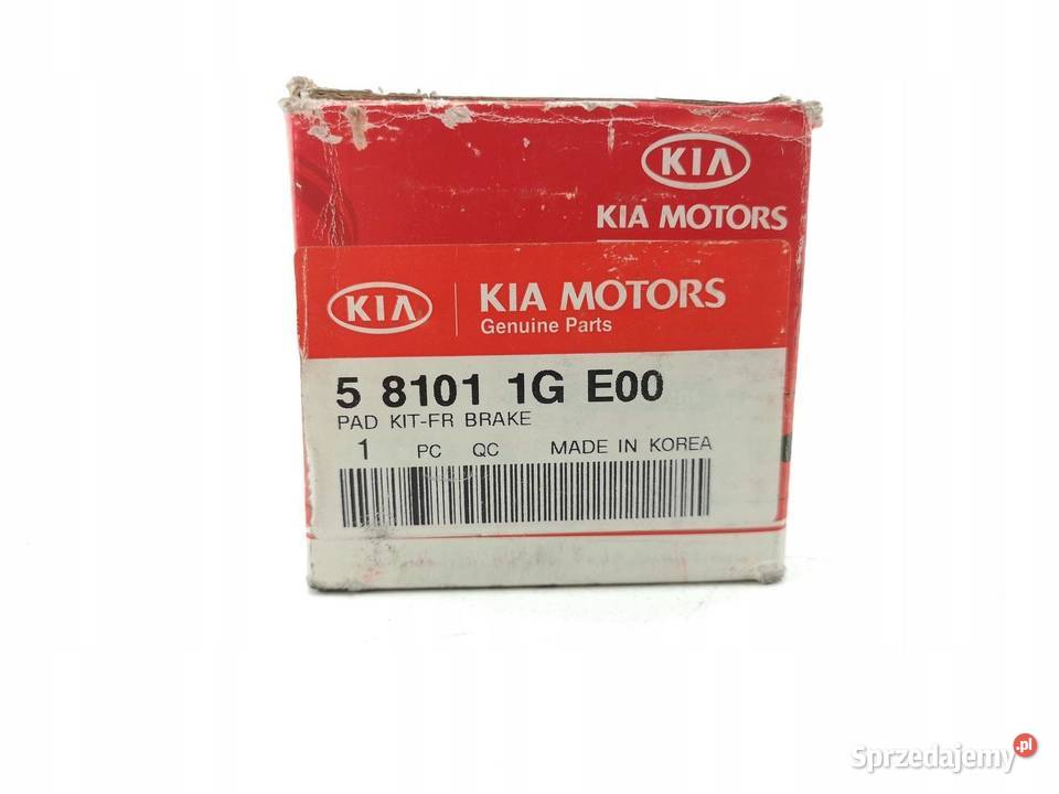 KLOCKI HAMULCOWE PRZÓD KIA RIO II 20052011