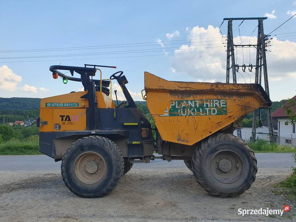 Wozidło Terex 10t Benford Barford Ausa Neuson małopolskie Lanckorona