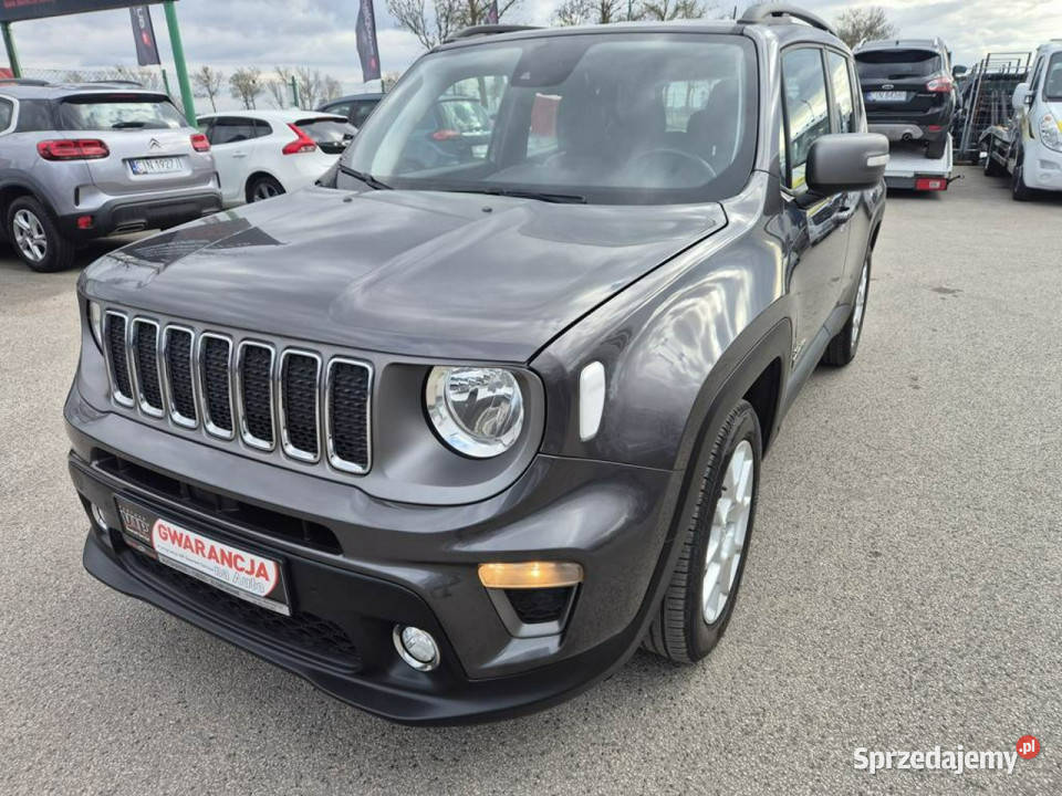 Jeep Renegade 13 16V Turbo 150 Automat szary Renegade Gniewkowo