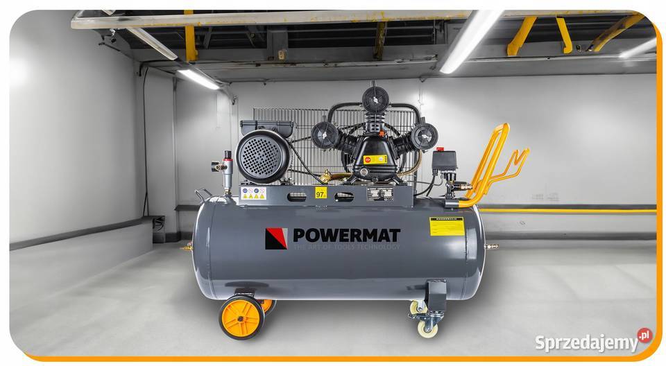 KOMPRESOR OLEJOWY 150L 8 BAR SPRĘŻARKA 230V Katowice