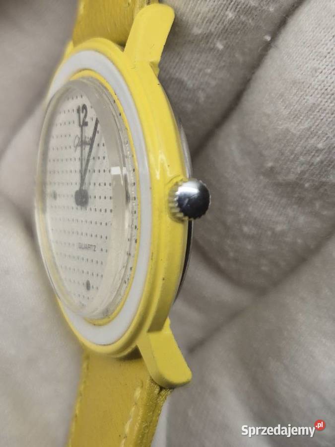 Piękny zegarek Glashutte Quartz Made in GDR śląskie