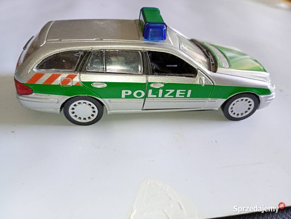 Model radiowozu Policji Niemieckiej Mercedes pomorskie Gdańsk