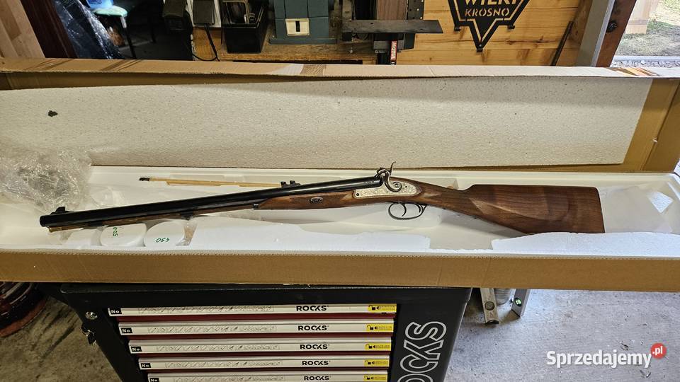 Karabin czarnoprochowy dwulufowy Pedersoli podkarpackie Krosno sprzedam