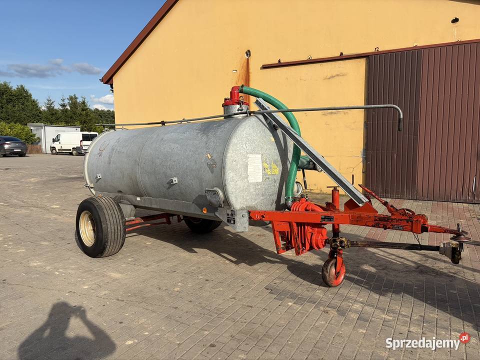 Beczkowóz 4000 litrów beczka FTS Rolnictwo mazowieckie Myszyniec sprzedam