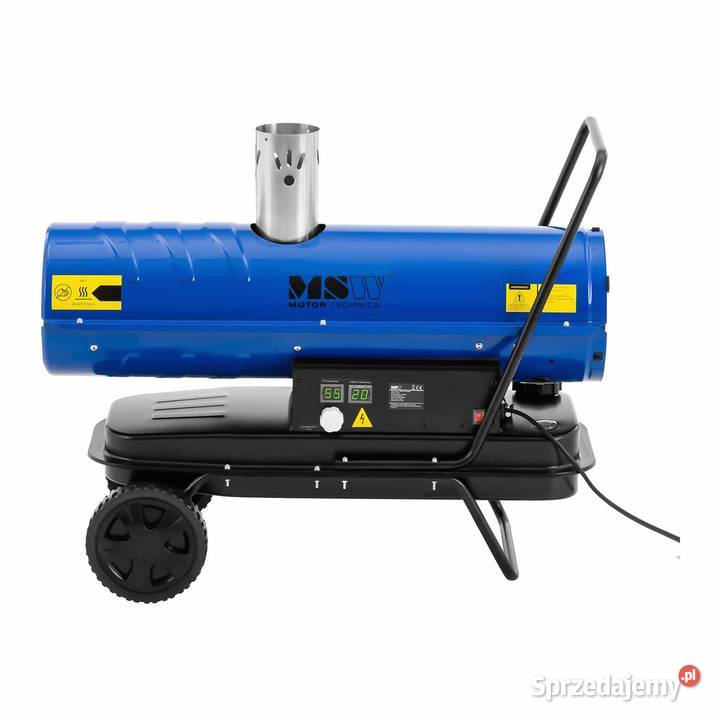 Nagrzewnica olejowa spalinowa 20kW na kołach Częstochowa