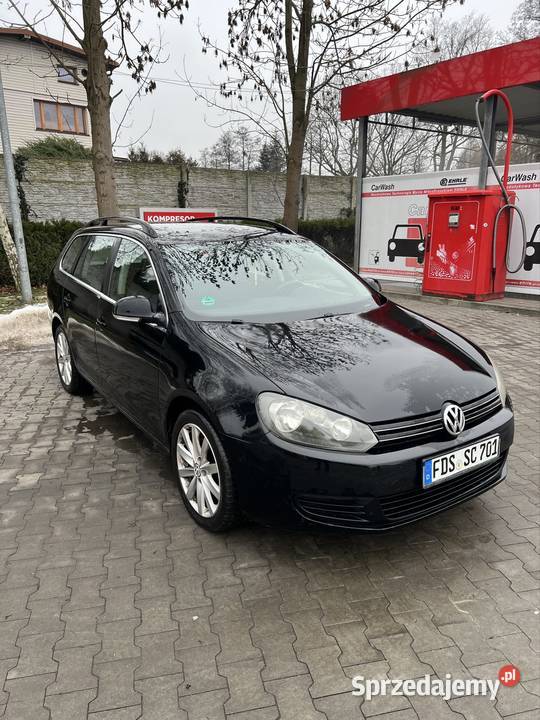 VW Golf VI Kombi 2010 20 TDI DSG Panorama Skóra 2000cm3 śląskie Strumień