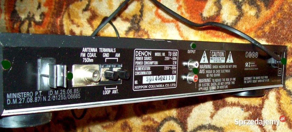 Tuner radiowy Denon TU550 Dobroń