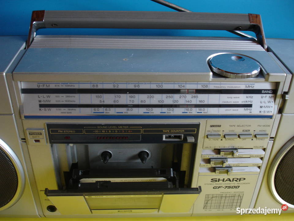 Radiomagnetofon SHARP GF7500 lubuskie Zielona Góra