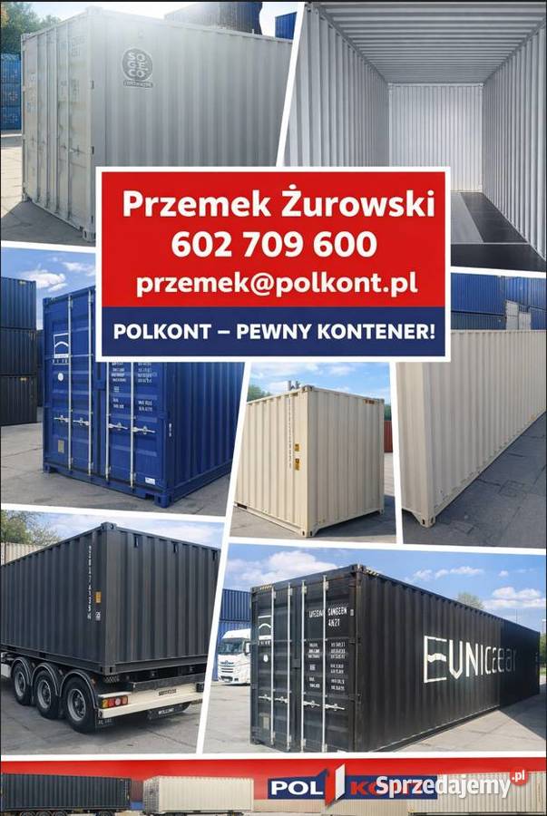 Kontener chłodnia mroźnia sprzedam 12 metrowy Ostrołęka