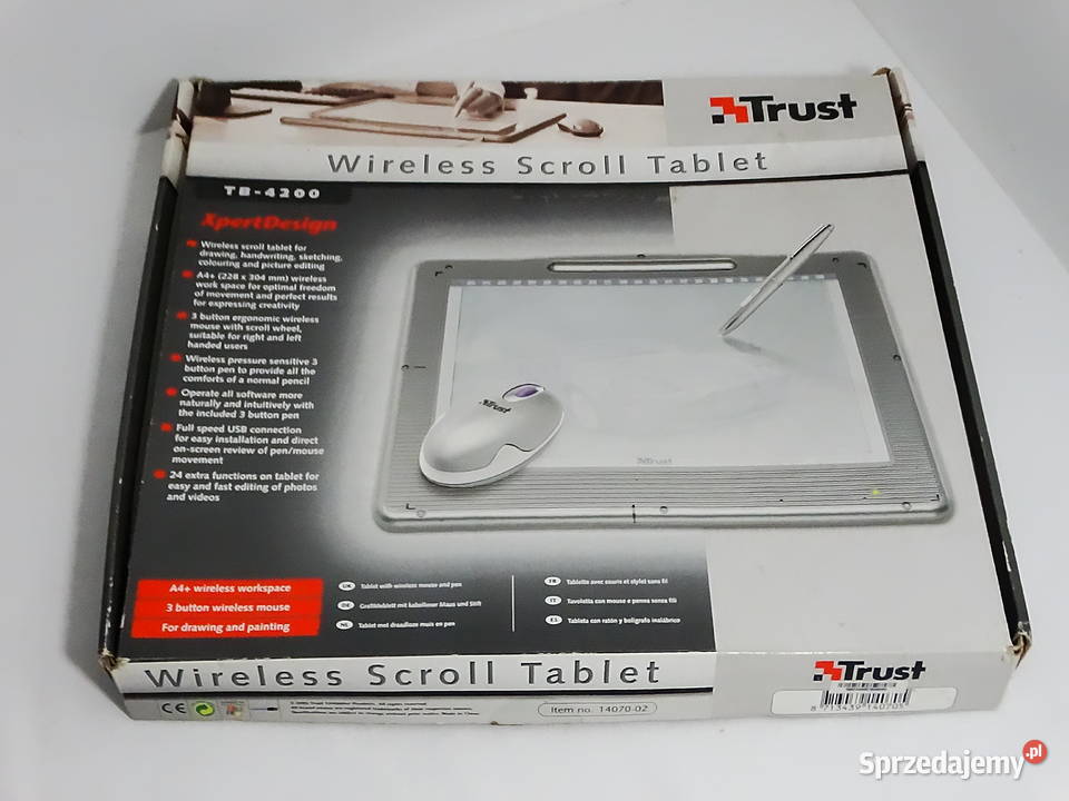 Wireless Scroll Tablet TB4200 tablet graficzny