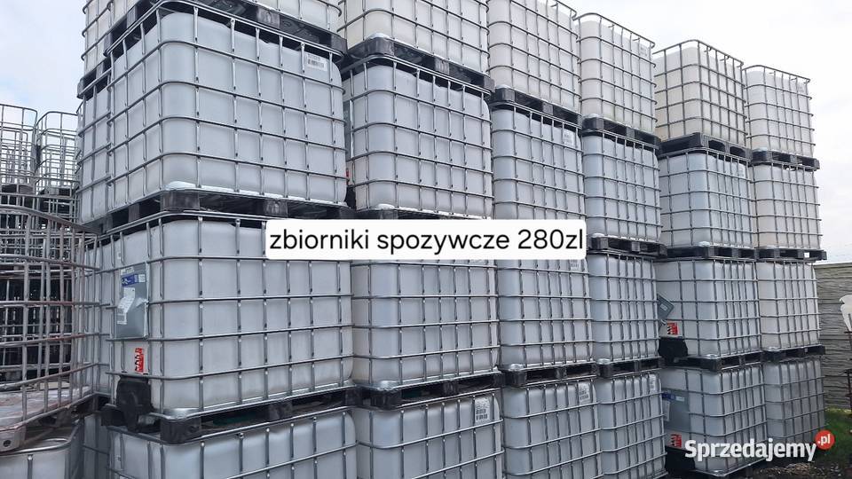 Zbiorniki spożywce mauser spożywczy mauzer Łopuszno