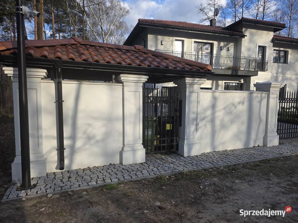 Słupy Dworkowe Ogrodzenia Betonowe Stylowe małopolskie Kraków