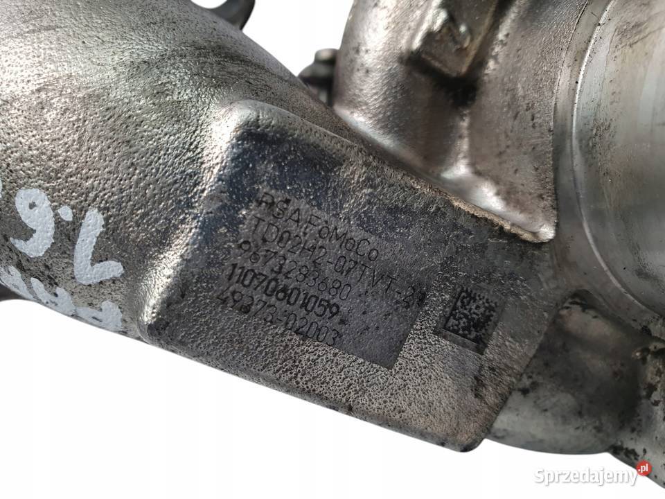 TURBOSPRĘŻARKA Peugeot Partner 16 EHDI 9H05 9H06 Chełm