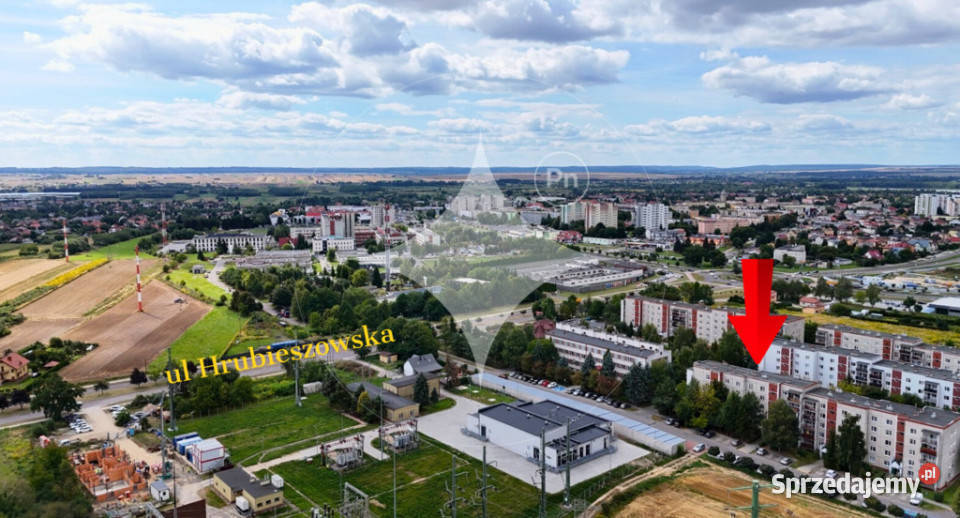 3 pokoje na parterze 73 m balkon Zamość