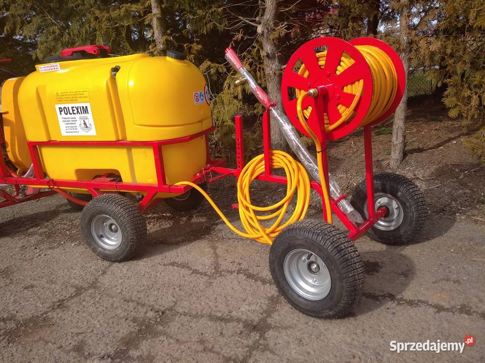 Opryskiwacz elektryczny wózkowy silnik 3 kW Izdebki