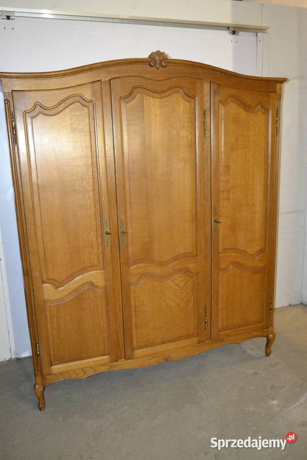 szafa ludwikowska 3 drzwiowa dąb 4 śląskie Będzin