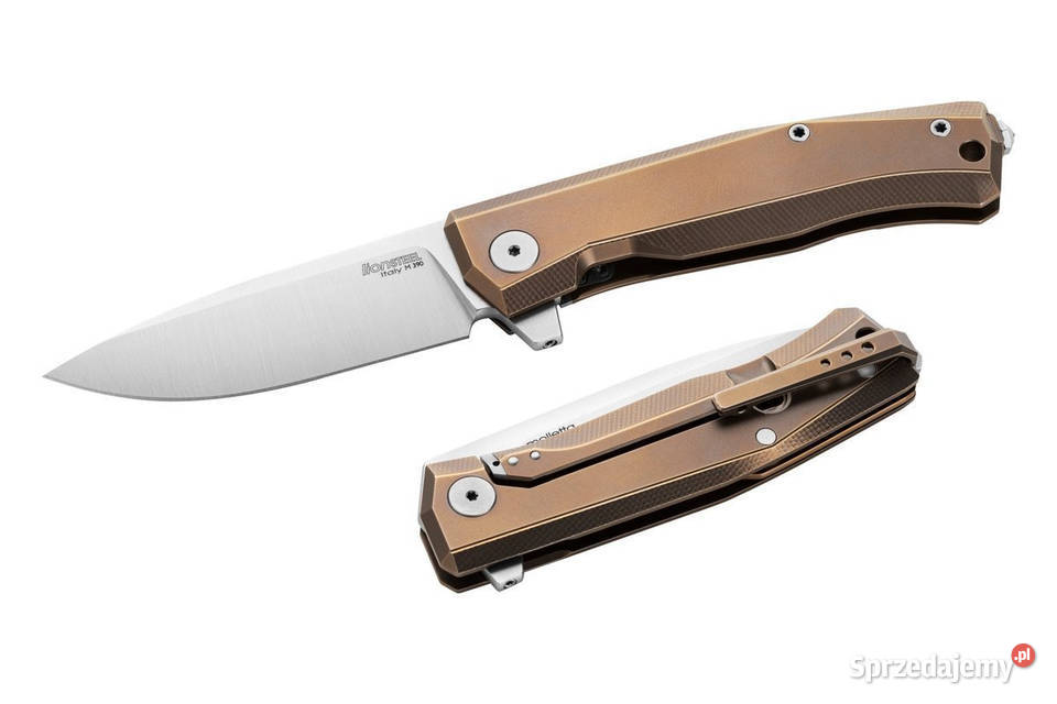 Nóż składany LionSteel Myto Bronze Titanium Warszawa
