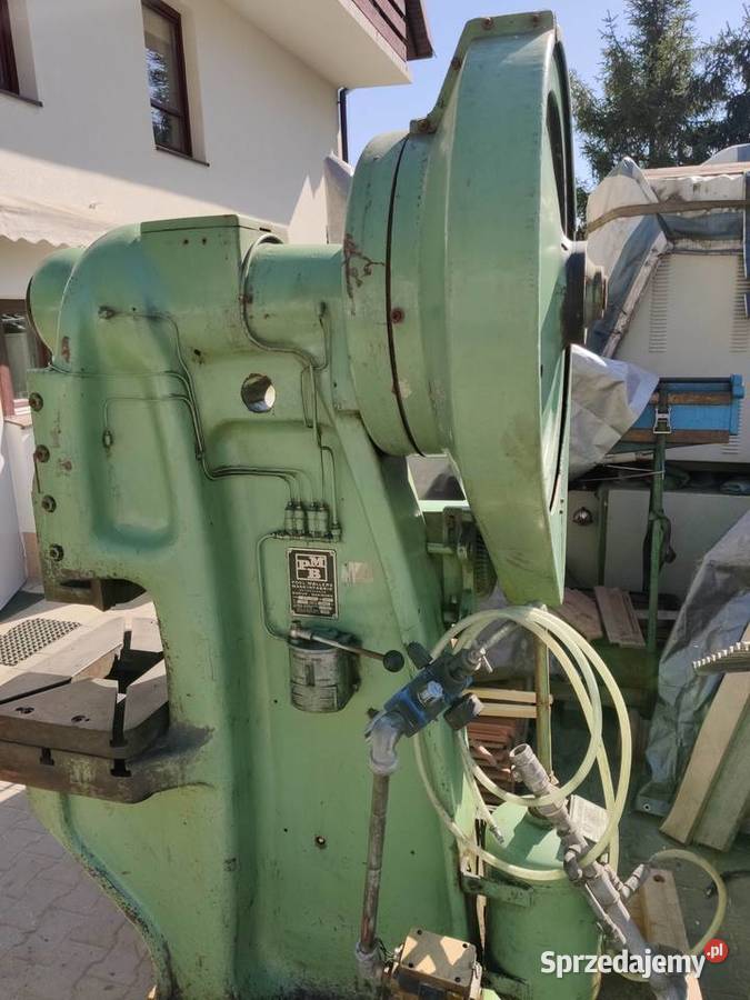 Prasa mimośrodowa 37 t 40 16 ton 25 praska MMM Grzechynia