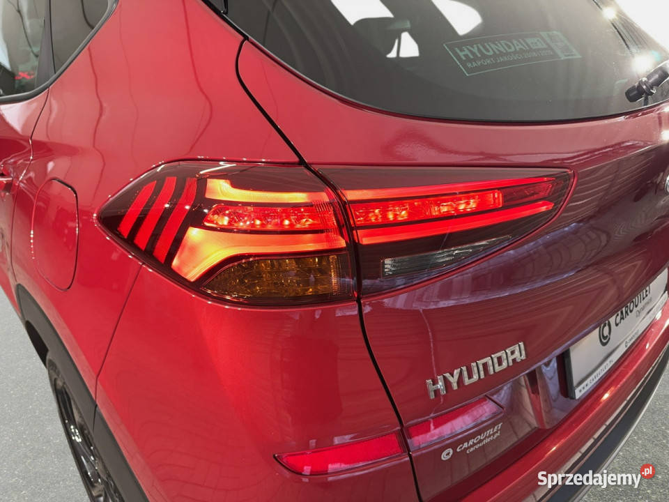 Hyundai Tucson VAT 23 Nline 16TGDI 177 DCT 2020 małopolskie Myślenice