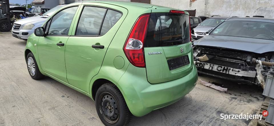 Suzuki Splash 10 benzyna 2009 K10B kolor ZJDB
