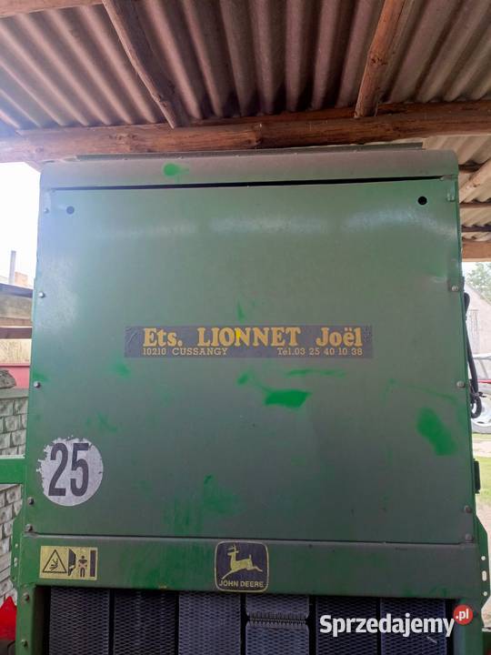 Prasa belarka Prasa rolujaca John Deere 590 wielkopolskie