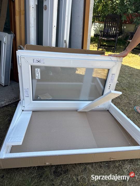 Okno 97x60 białe Nidzica