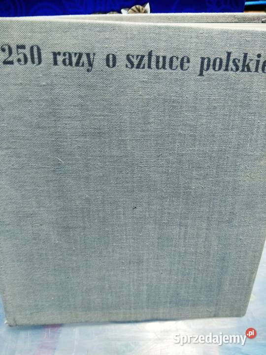 250 razy o sztuce polskiej antykwariat sztuka Warszawa