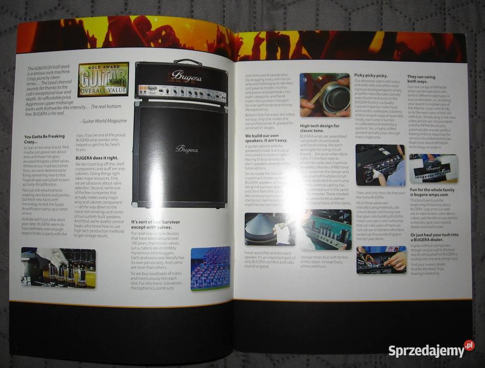 Bugera Amps Catalog April 2011 katalog Kępice
