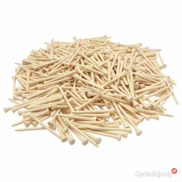 Kołki tee do golfa 1000 54 mm bambusowe WM94430 Warszawa