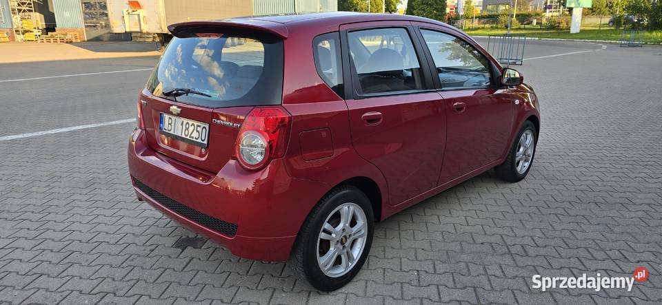 CHEVROLET AVEO 12i BENZYNA PRZEGLĄDOC012026 lubelskie Świdnik