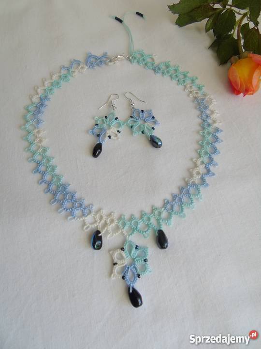 Biżuteria Frywolitkowa małopolskie Wiśniowa