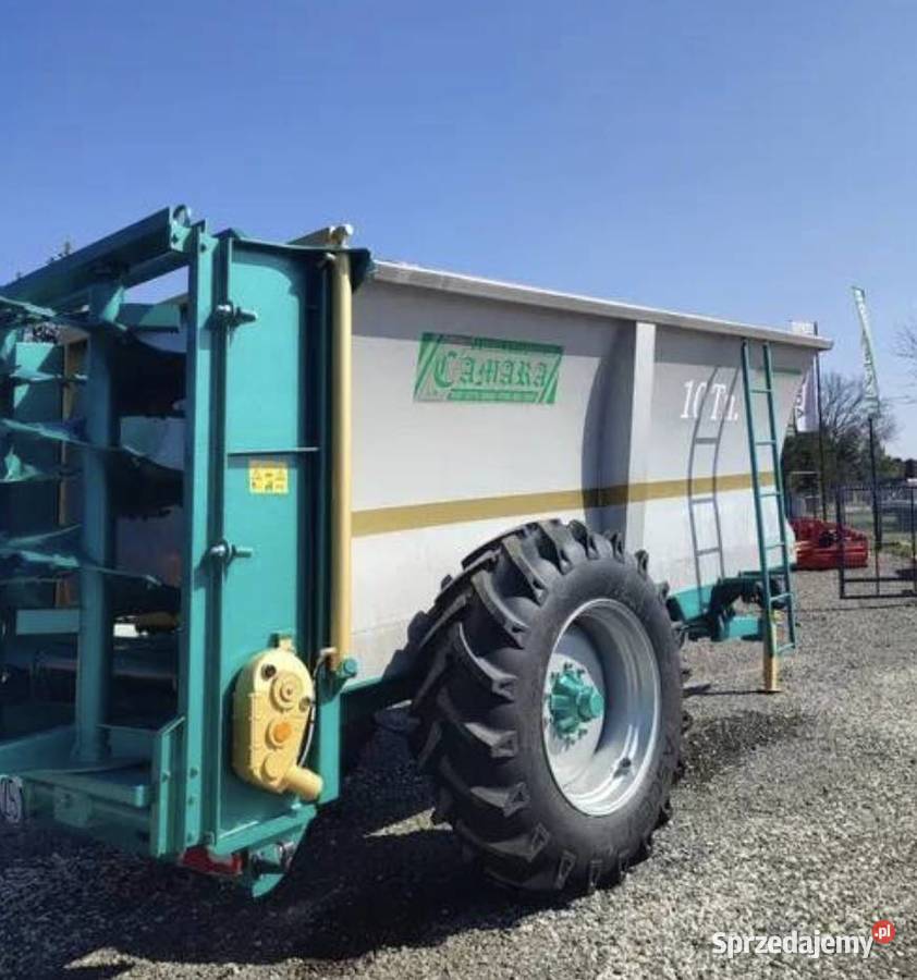 Rozrzutnik obornika 12 t Camara INOX mazowieckie
