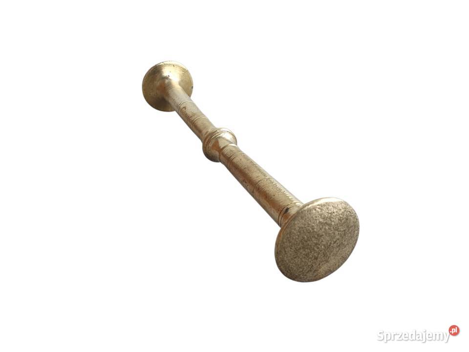 Stary mosiężny moździerz kuchenny lata 4050 śląskie