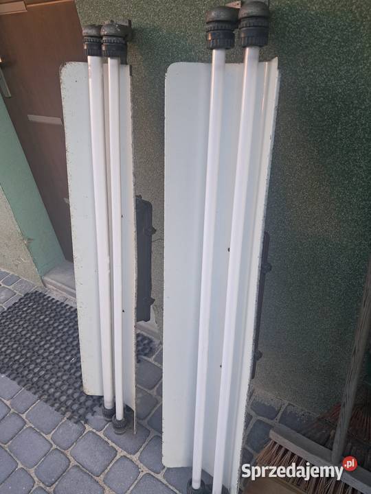 Zestaw 2 lamp hermetycznych PRL Lublin