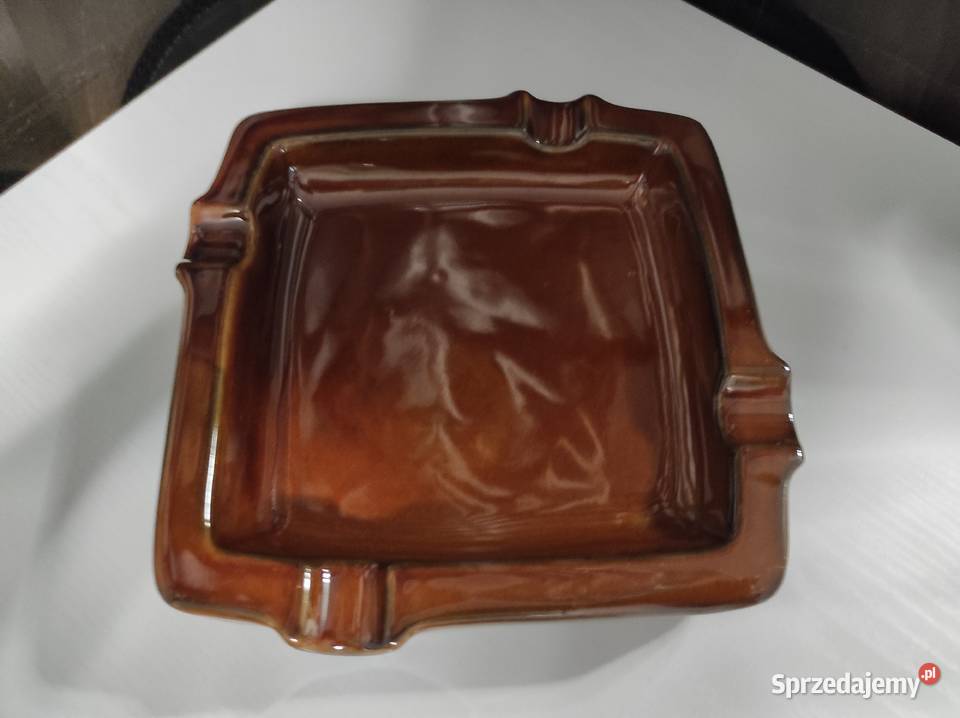 Popielnica duża porcelit PRL Białystok sprzedam