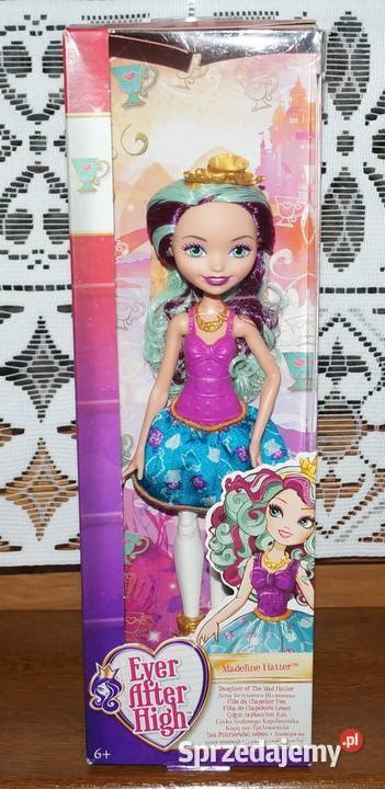 Ever After High MADELINE HATTER lalka Mattel Lalki i akcesoria sprzedam
