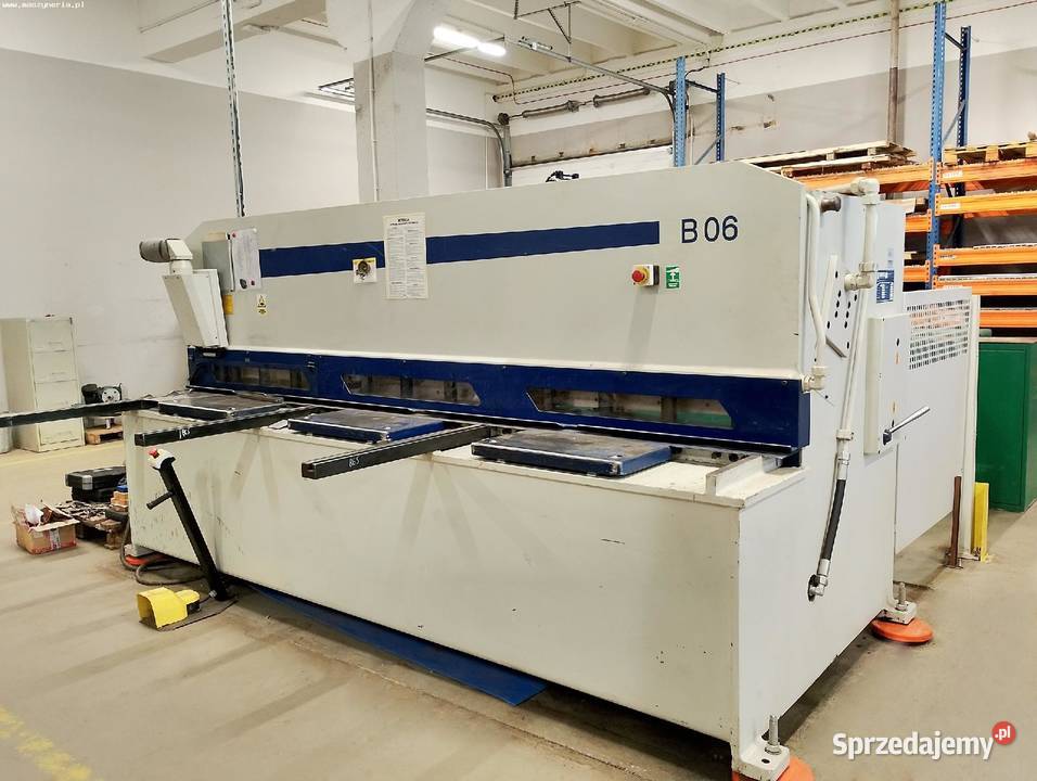 Gilotyna hydrauliczna MVD B063100 Jelenia Góra