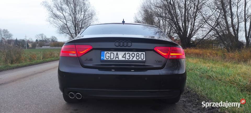 BLACK A5 SPORTBACK 20 TDI 190 BIXENON RADAR 2 pomorskie Suchy Dąb
