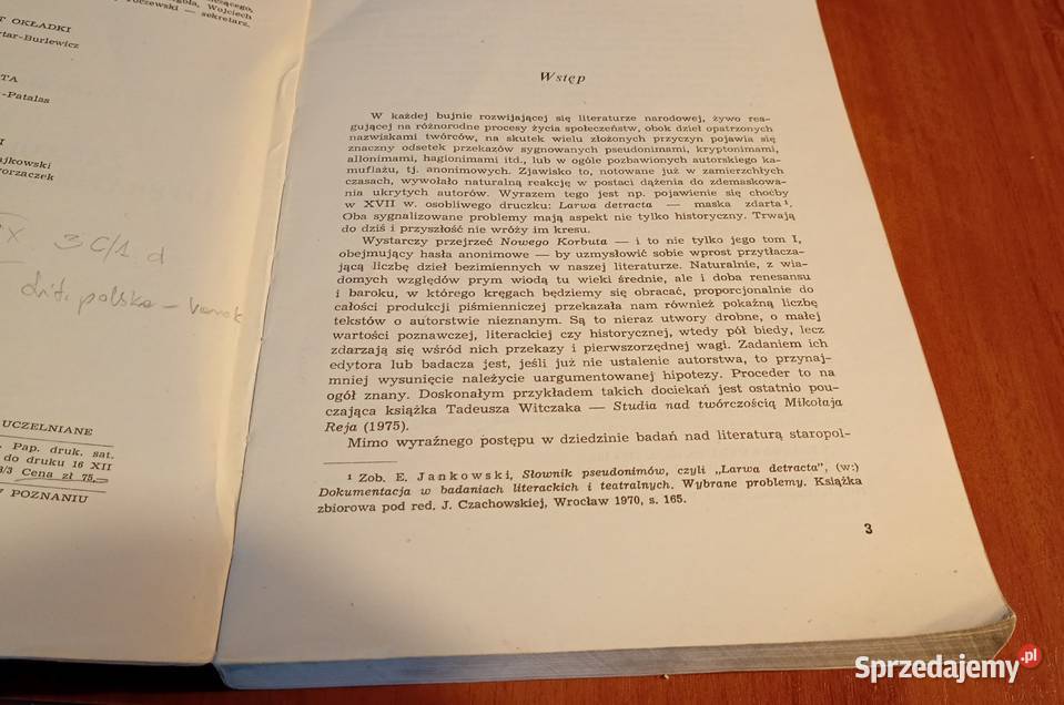 Zagadki autorskie literatury polskiego baroku Gdańsk