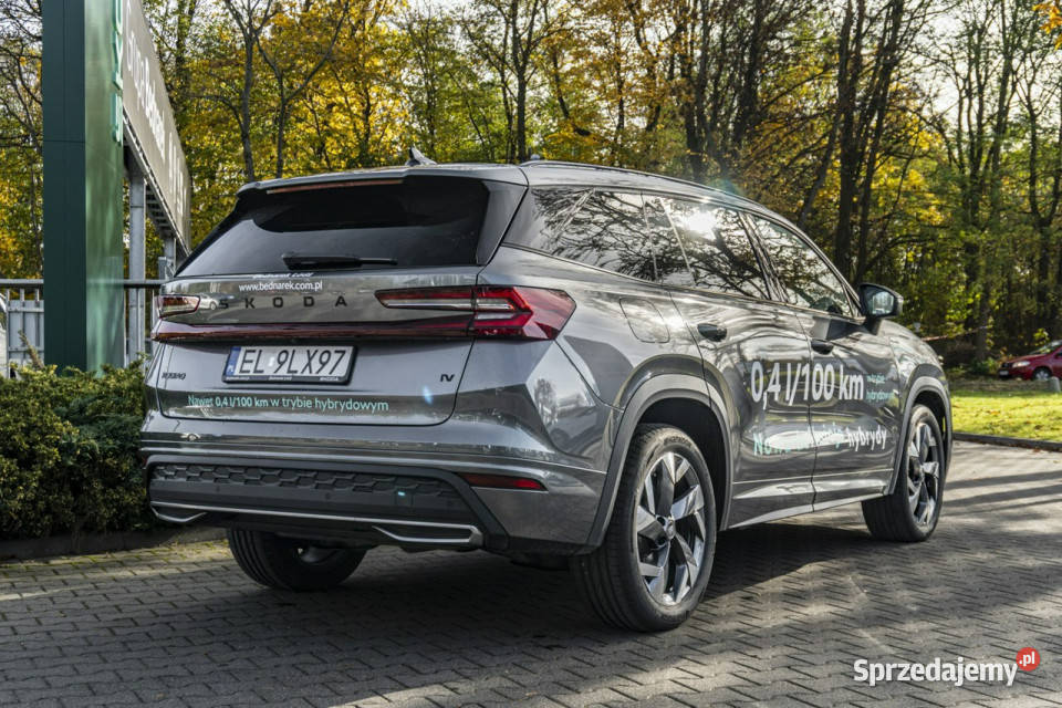 koda Kodiaq Sportline 15 TSI iV Plugin 204 DSG pełny VAT Łódź