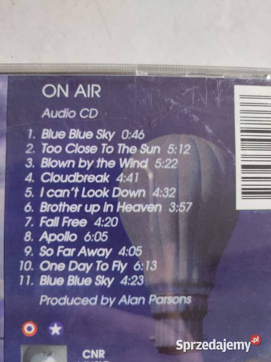 CD rock On Air Alan Parsons unikalna płyta Płyty i kasety Kielce