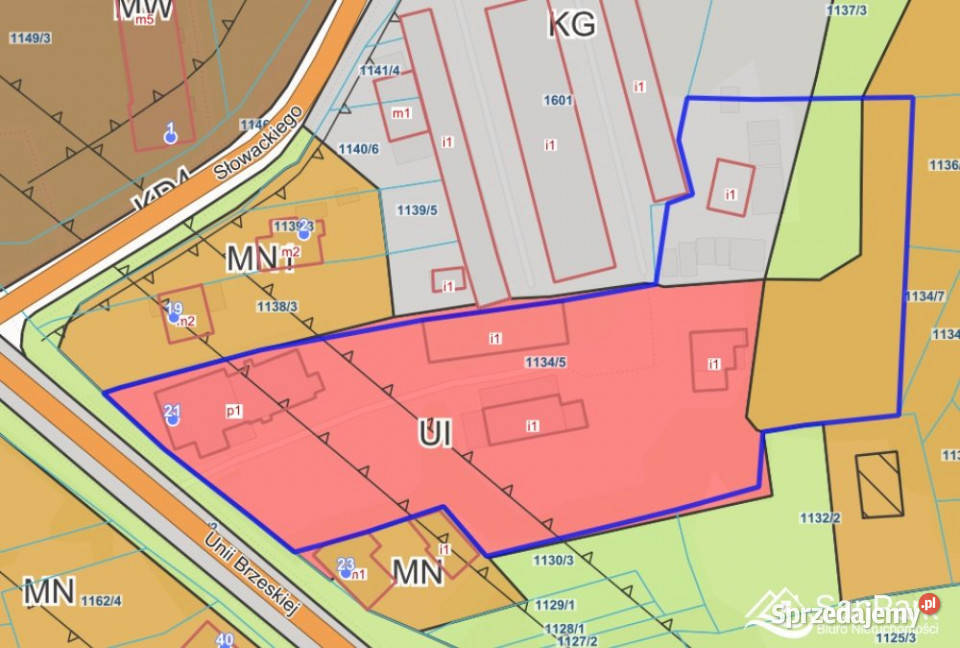 sprzedaży gruntu Lesko 6873m2