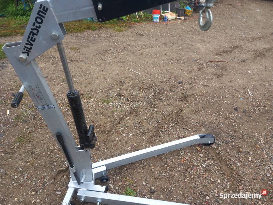 Żuraw warsztatowy do silników Pułtusk