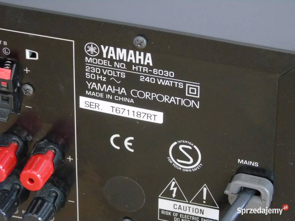 Wzmacniacz z radiem Yamaha HTR6030 RDS WYSYŁKA