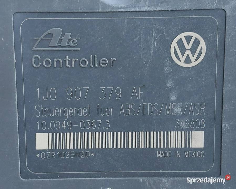 POMPA ABS AUDI A3 GOLF IV LEON TOLEDO II Mielęcin